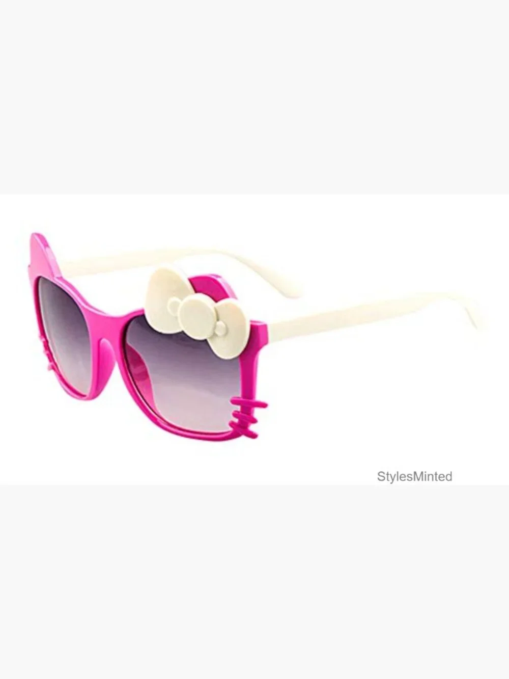Kids Cat Strawberry Sunglasses - 3 Pack Toddler UV Protection Shades
